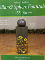 LED Die Cut Metal Wildflower Fountain