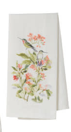 Wildflower & Hummingbird Tea Towel (3-Styles)