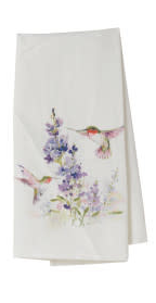 Wildflower & Hummingbird Tea Towel (3-Styles)
