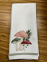 Garden Mushroom Tea Towel