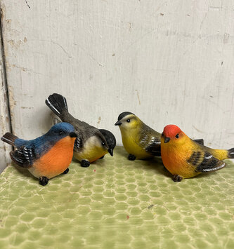4'' Resin Bird (4-Styles)