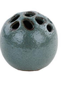 Small Pottery Floral Frog Vase