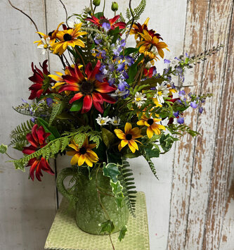 Custom Farmhouse Pitcher Arrangement