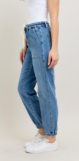 Judy Blue Judy Blue High Waist Denim Jogger