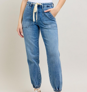 Judy Blue Judy Blue High Waist Denim Jogger