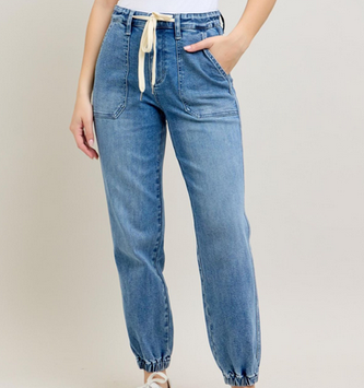 Judy Blue Judy Blue High Waist Denim Jogger