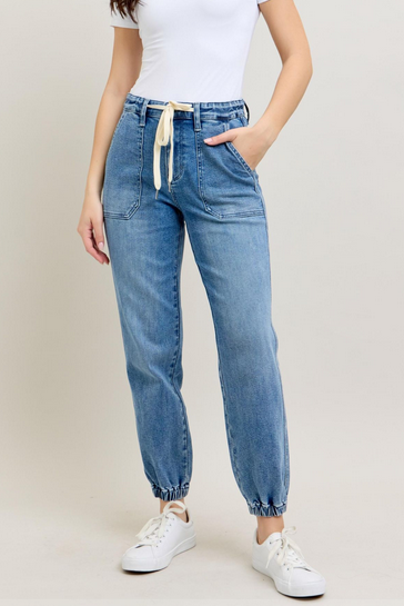 Judy Blue Judy Blue High Waist Denim Jogger