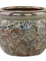 Green Textured Terracotta Container (2-Sizes)