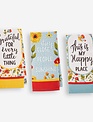 All Smiles Teal Towel (3-Styles)