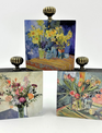Floral Decorative Block Sign