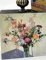 Floral Decorative Block Sign