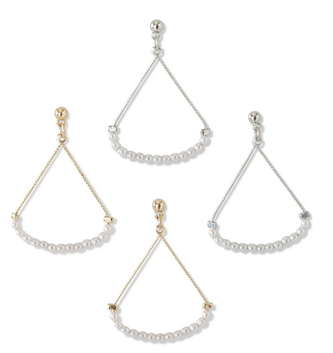 Teardrop Pearl Earring (2-Styles)
