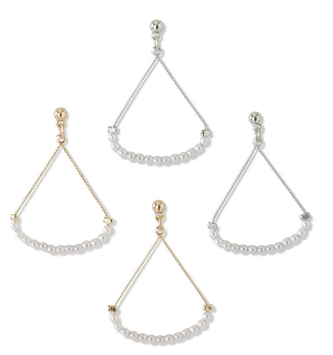 Teardrop Pearl Earring (2-Styles)