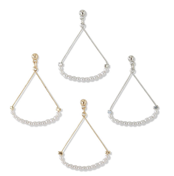 Teardrop Pearl Earring