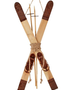 Winter Snow Ski Ornament