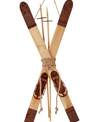Winter Snow Ski Ornament