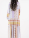 Original USA Floral Striped Tiered Shirt Dress By: Original USA