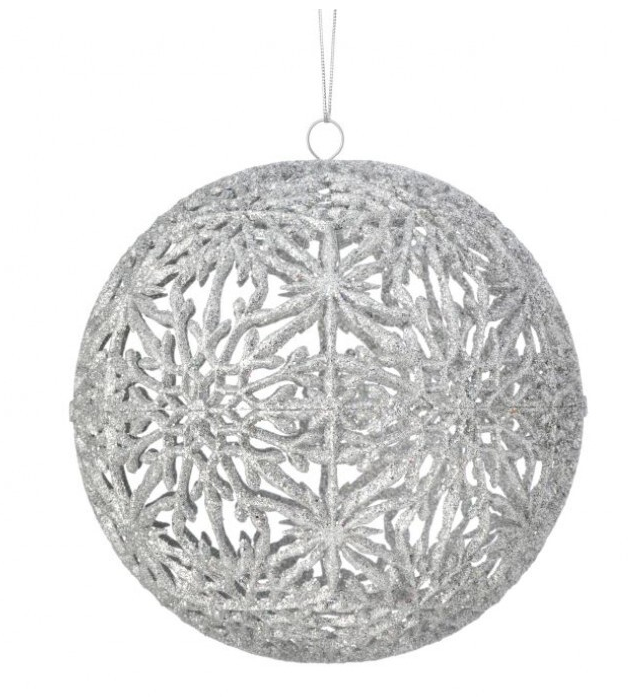 Large Cut Out Snowflake Ornament