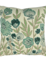 Shades of Blue Foliage Pillow