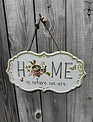 Metal Embossed Bird Sign