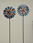 Small Blue & Bronze Kinetic Wind Spinner (2-Styles)