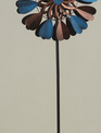 Small Blue & Bronze Kinetic Wind Spinner (2-Styles)
