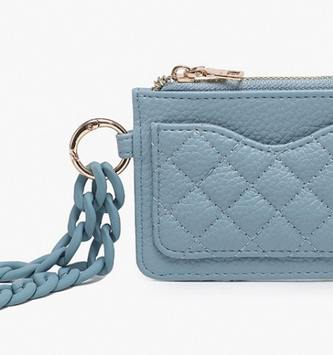 Rhodes Wallet w/ Chain Bangle (5-Colors)