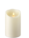 Blow Flame Ivory Pillar Candle