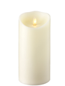 Blow Flame Ivory Pillar Candle
