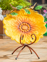 Metal Bird Bath w/ Stand