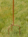 Copper Finish Powder Coated Iron Birdhouse Stake (6-Styles)