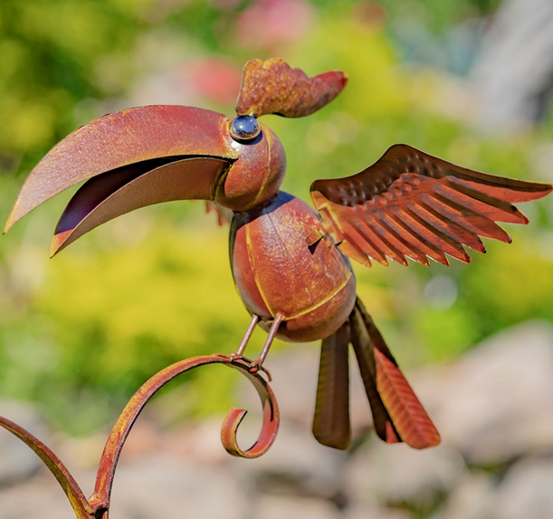 Rustic Double Toucan Balancer