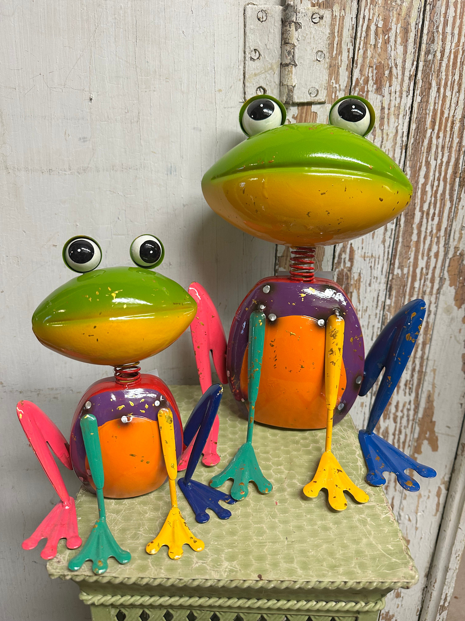Croakey The Metal Frog