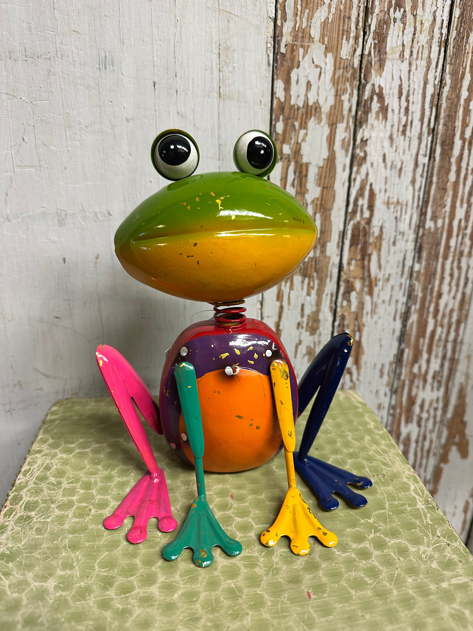 Croakey The Metal Frog
