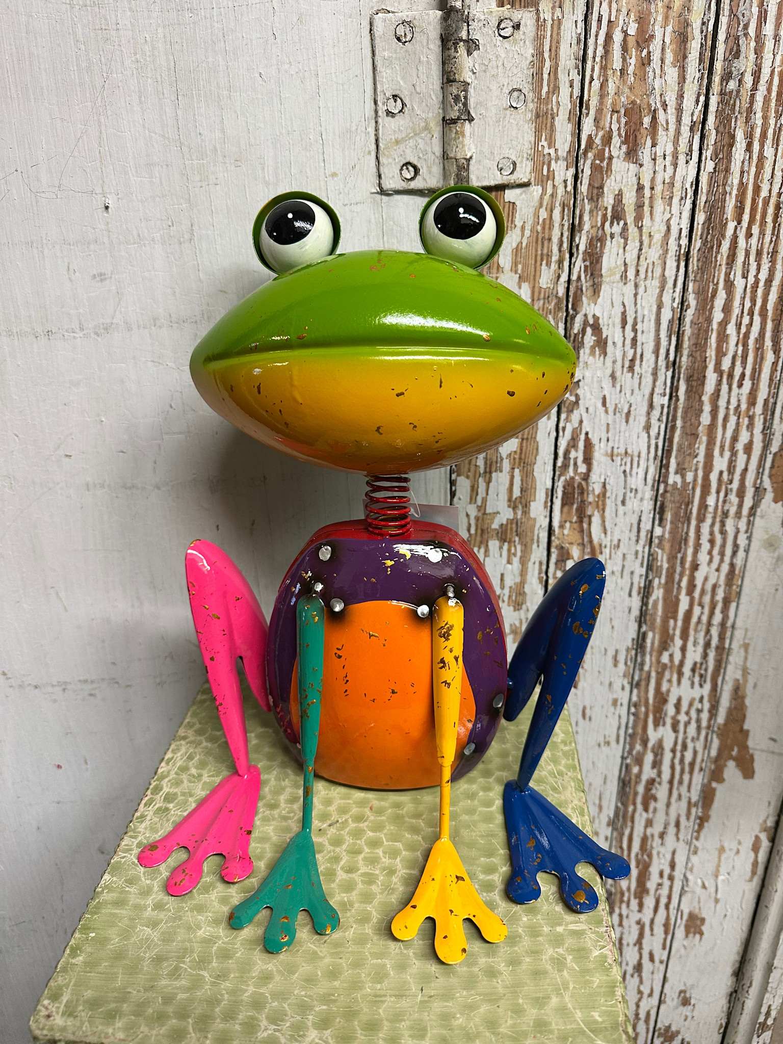 Croakey The Metal Frog