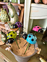Metal Plant Stake Ladybug (4-Colors)