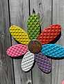 Whimsical Textured Wall Flower (2-Styles)
