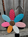 Whimsical Textured Wall Flower (2-Styles)
