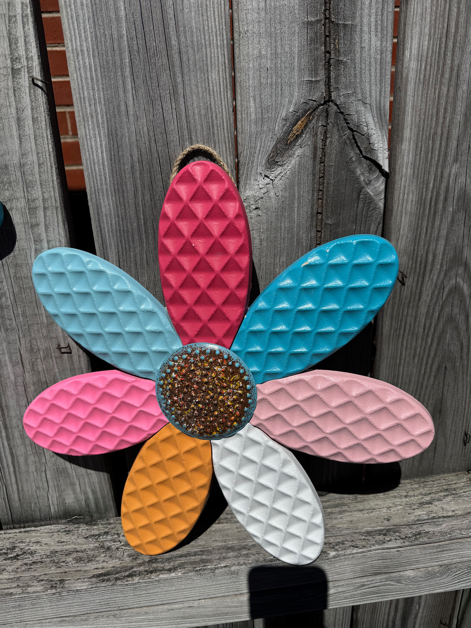 Whimsical Textured Wall Flower (2-Styles)
