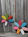 Whimsical Textured Wall Flower (2-Styles)