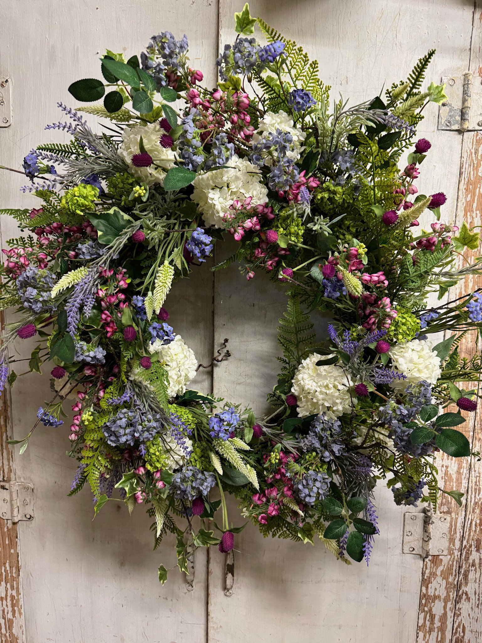 Custom English Garden Wreath