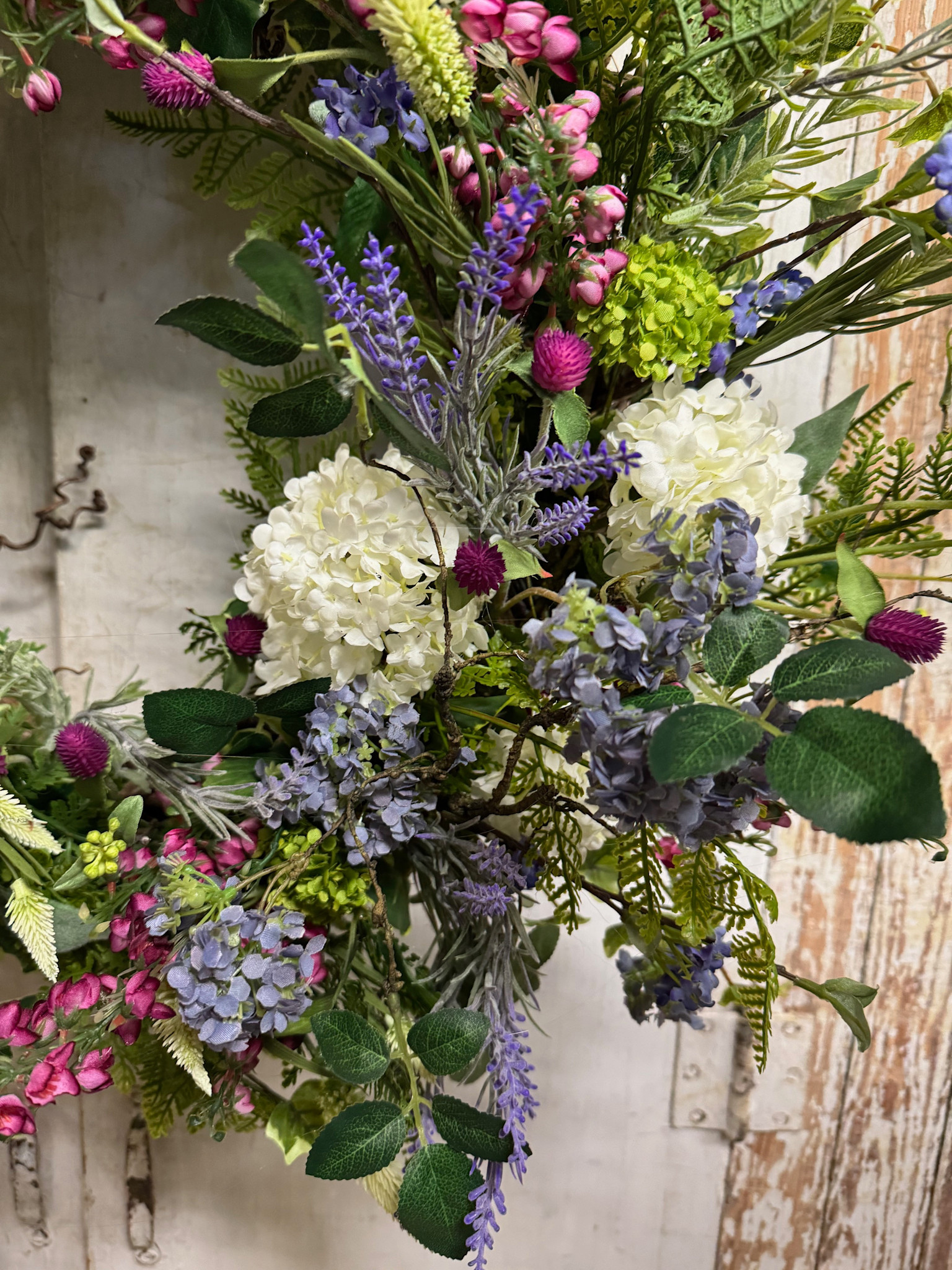 Custom English Garden Wreath