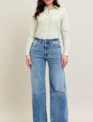 Judy Blue Vintage Wash Wide Leg Jeans By: Judy Blue