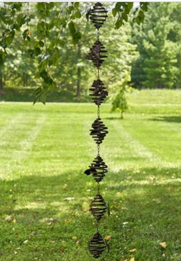 Hanging Honeybee Rain Chain