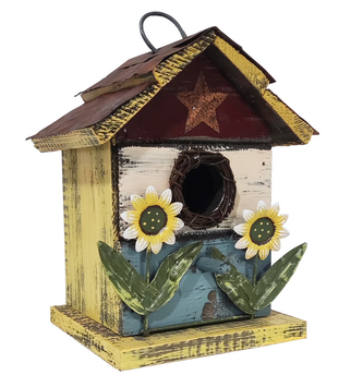 Daisy Garden Birdhouse