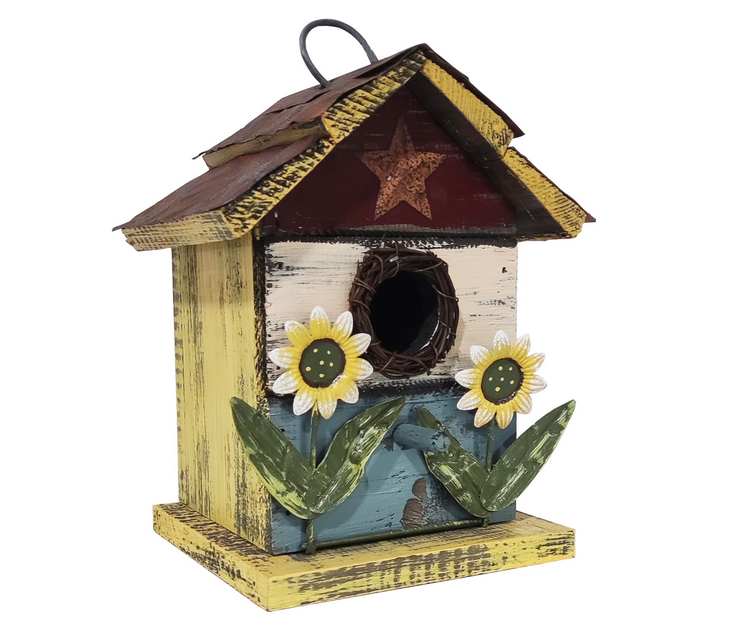 Daisy Garden Birdhouse