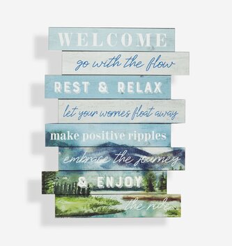 Embrace the Journey Sign