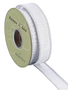 1" x 10' Silver Metallic Dupion Ribbon