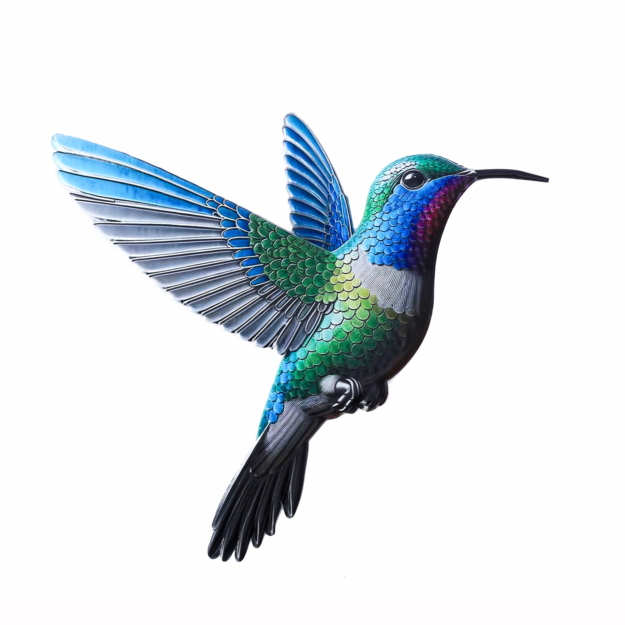 Hues of Blue Hanging Hummingbird