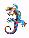 Multicolor Hanging Gecko
